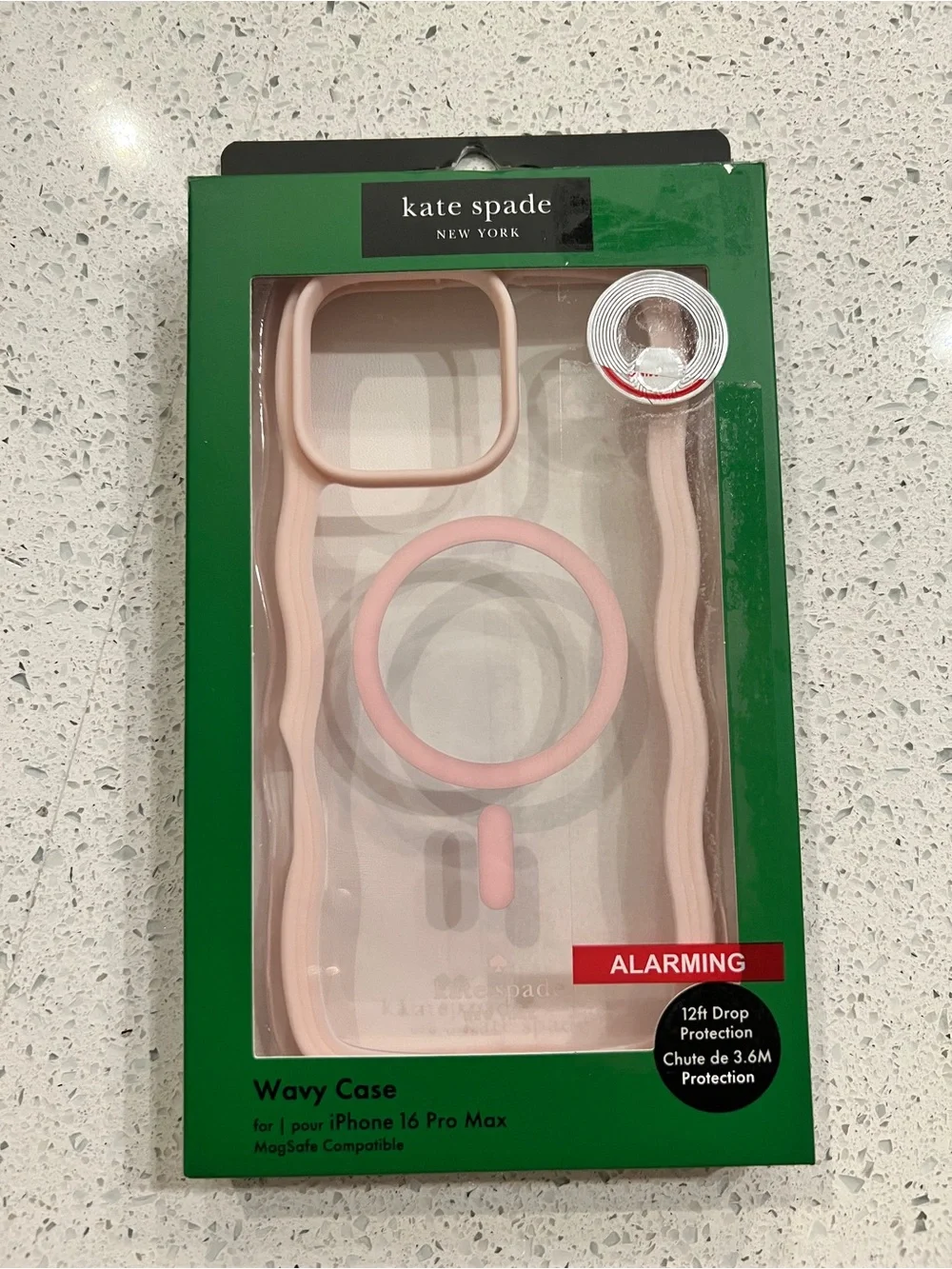 kate spade Pink Wavy MagSafe iPhone Case